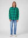 Wrangler Cămașă în carouri albastră și verde pentru bărbați Wrangler