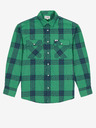 Wrangler Cămașă în carouri albastră și verde pentru bărbați Wrangler