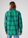 Wrangler Cămașă în carouri albastră și verde pentru bărbați Wrangler