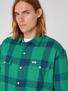 Wrangler Cămașă în carouri albastră și verde pentru bărbați Wrangler