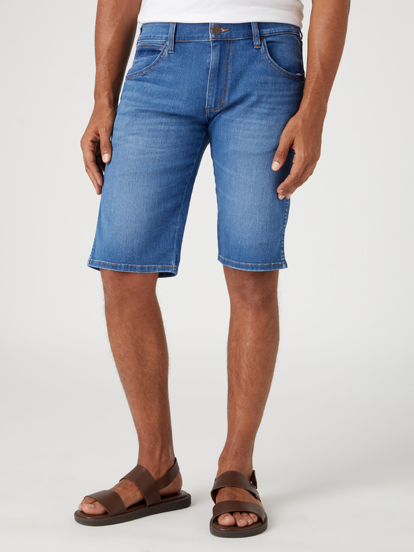 Wrangler Pantaloni scurți din denim albastru pentru bărbați Wrangler Innovation