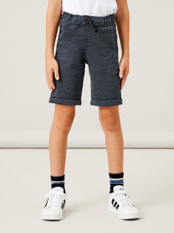 name it Pantaloni scurți pentru băieți de culoare albastru închis, numiți-i Scott