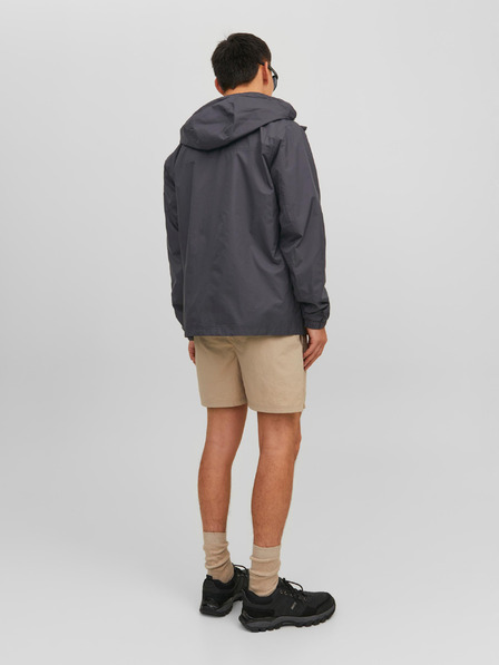 Jack & Jones Jachetă ușoară cu glugă Jack & Jones Filo pentru bărbați, neagră