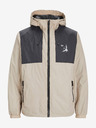 Jack & Jones Jachetă ușoară cu glugă Jack & Jones Filo crem pentru bărbați