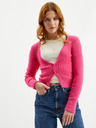 Noisy May Cardigan roz închis pentru femei Noisy May Sweet