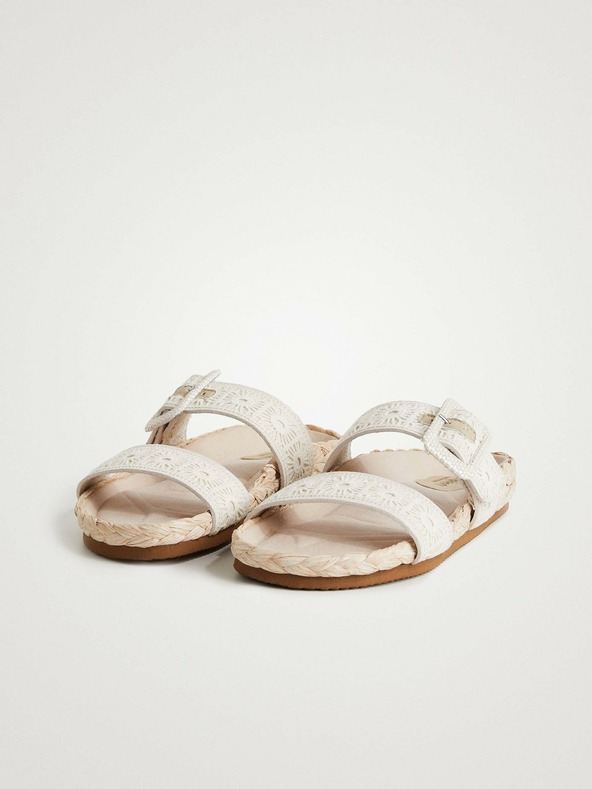 Desigual Sandale pentru femei Desigual Aries Cream