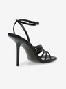 Steve Madden Steve Madden All In Black Sandale cu toc