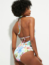 Desigual Costum de baie dintr-o singură piesă floral albastru și alb Desigual