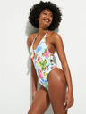 Desigual Costum de baie dintr-o singură piesă floral albastru și alb Desigual