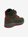 Keen Bocanci din piele pentru exterior pentru fete, kaki Keen Redwood Mid