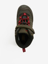 Keen Bocanci din piele pentru exterior pentru fete, kaki Keen Redwood Mid