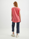 Noisy May Coral Tricou de bază pentru femei Noisy May Mathilde
