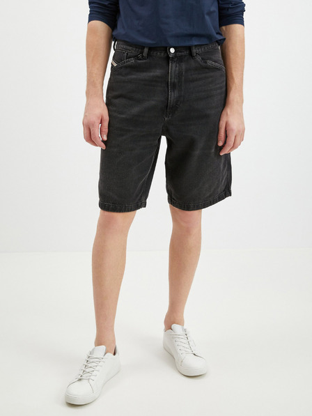Diesel Pantaloni scurți din denim pentru bărbați Diesel gri închis