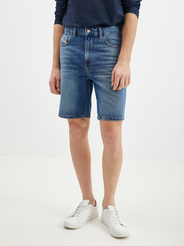 Diesel Pantaloni scurți din denim albaștri pentru bărbați Diesel