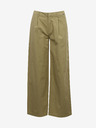 ZOOT.lab Pantaloni largi kaki pentru femei ZOOT.lab Tersita