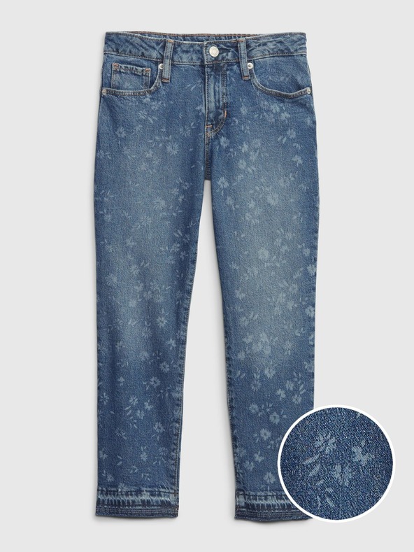 GAP Blugi pentru copii Mid Rise Girlfriend GAP