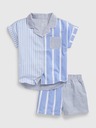 GAP Pijama cu dungi pentru copii GAP
