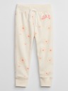 GAP Baby pantaloni de trening cu logo GAP