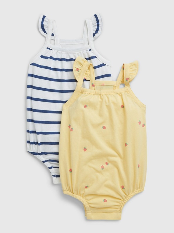 GAP Baby body din bumbac organic, 2 bucăți GAP