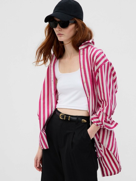 GAP Cămașă oversize cu dungi GAP