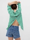 GAP Cămașă oversize cu dungi GAP