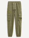 Celio Pantaloni verzi pentru bărbați Celio Dragon Ball Z