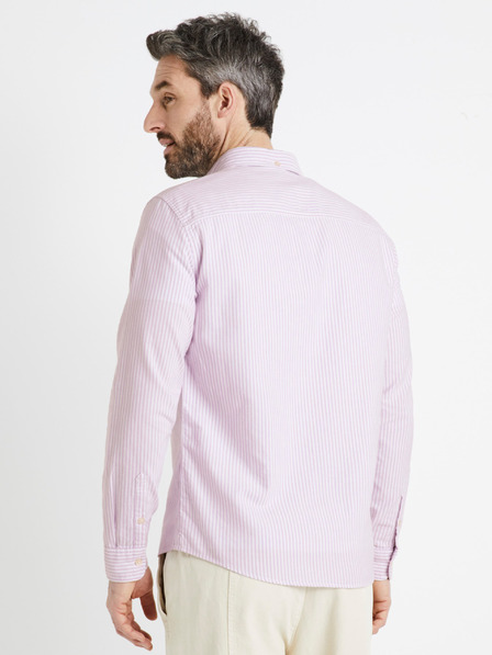 Celio Cămașă cu dungi violet deschis pentru bărbați Celio Caoxfords