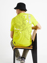 Celio Tricou galben neon pentru bărbați Celio Dragon Ball Z