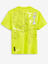 Celio Tricou galben neon pentru bărbați Celio Dragon Ball Z