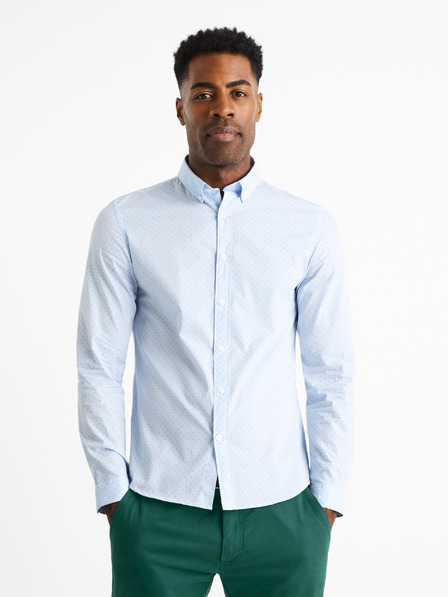Celio Cămașă formală albastru deschis pentru bărbați Celio Caop