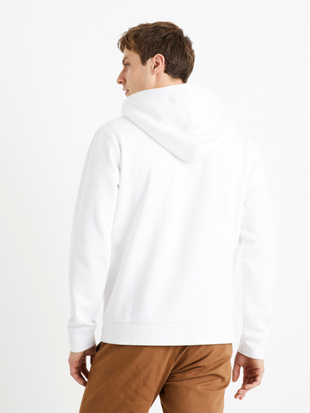 Celio Hanorac alb cu fermoar Celio Vethree