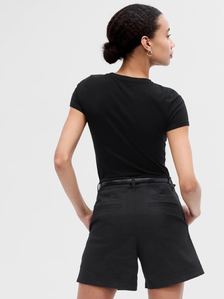 GAP khaki mid rise Pantaloni scurți