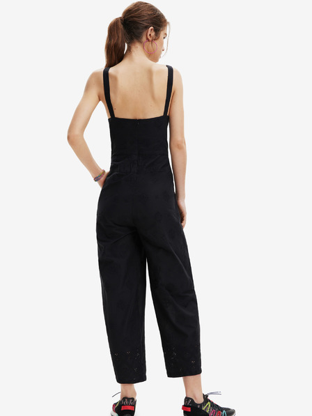 Desigual Salopeta pentru femei Desigual Sandall negru