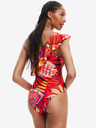 Desigual Roșu costum de baie cu model pentru femei Desigual Medewi