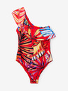 Desigual Roșu costum de baie cu model pentru femei Desigual Medewi