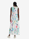 Desigual Rochie albă cu model pentru femei Desigual Avinyon