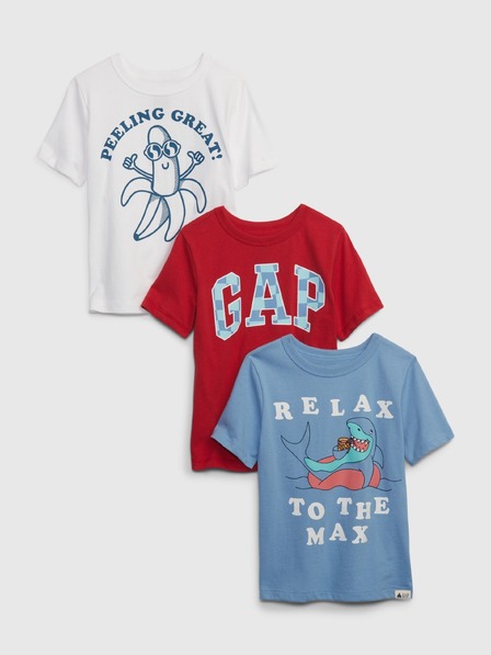 GAP Baby tricouri Mix & Match, 3 bucăți GAP