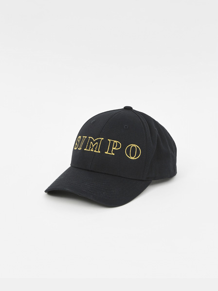 SIMPO Șapcă unisex neagră Simpo Siluet