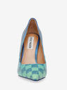 Steve Madden Pantofi în carouri albastru și verde pentru femei Steve Madden