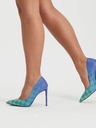 Steve Madden Pantofi în carouri albastru și verde pentru femei Steve Madden