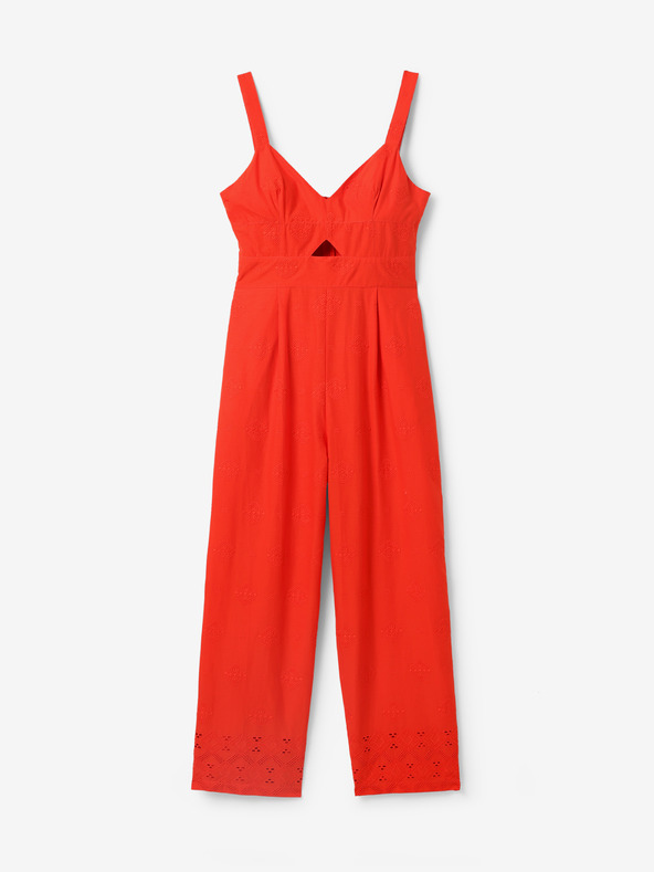 Desigual Roșu Desigual Sandall salopetă pentru femei