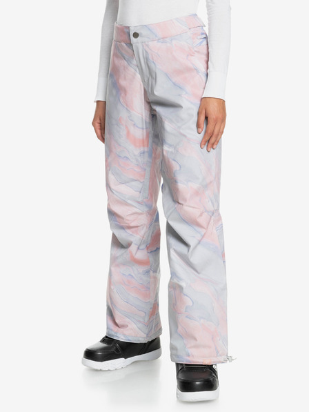 Roxy Pantaloni de iarnă cu model pentru femei Roxy Chloe Kim violet deschis