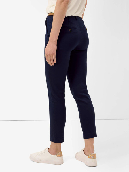 Orsay Pantaloni chino albastru închis cu curea ORSAY