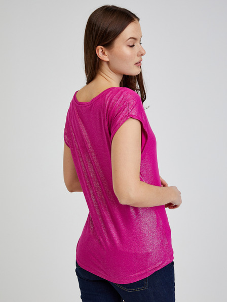 Orsay Bluză de damă roz închis ORSAY