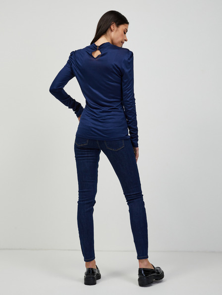 Orsay Tricou albastru închis cu mâneci lungi ORSAY