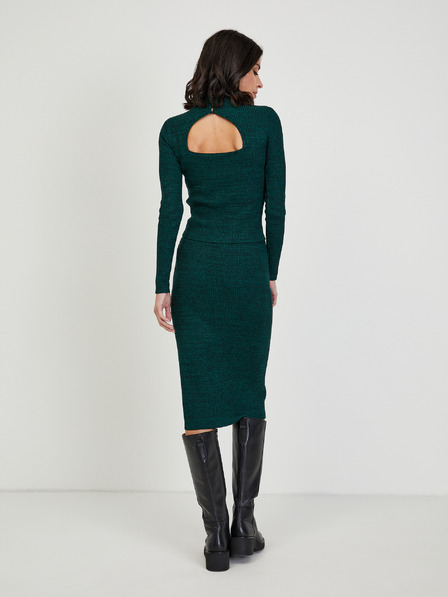 Orsay Pulover de damă verde închis ORSAY