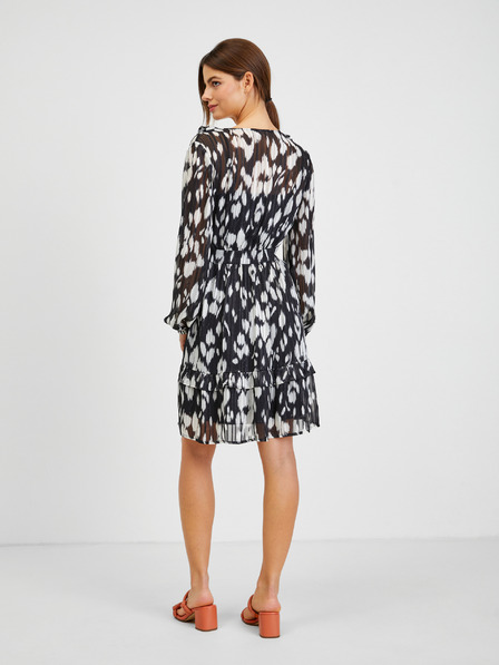 Orsay Rochie de damă cu model alb și negru ORSAY