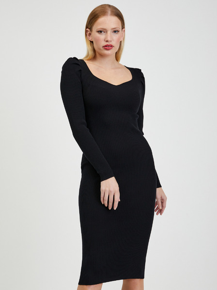 Orsay Rochie de damă neagră ORSAY