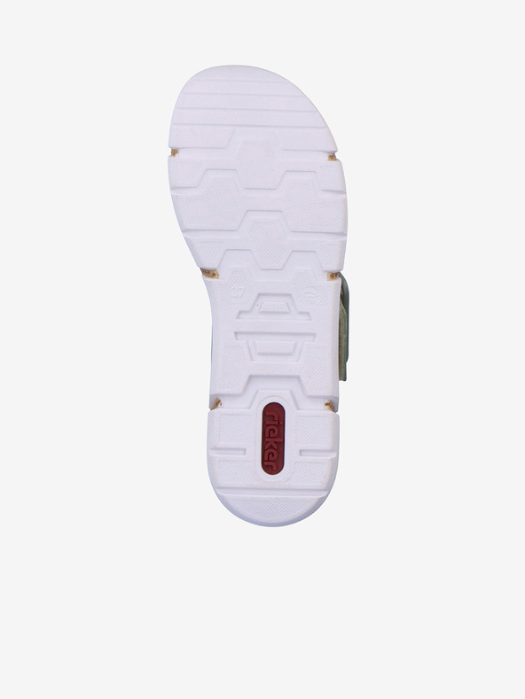 Rieker Sandale cu platformă pentru femei kaki Rieker