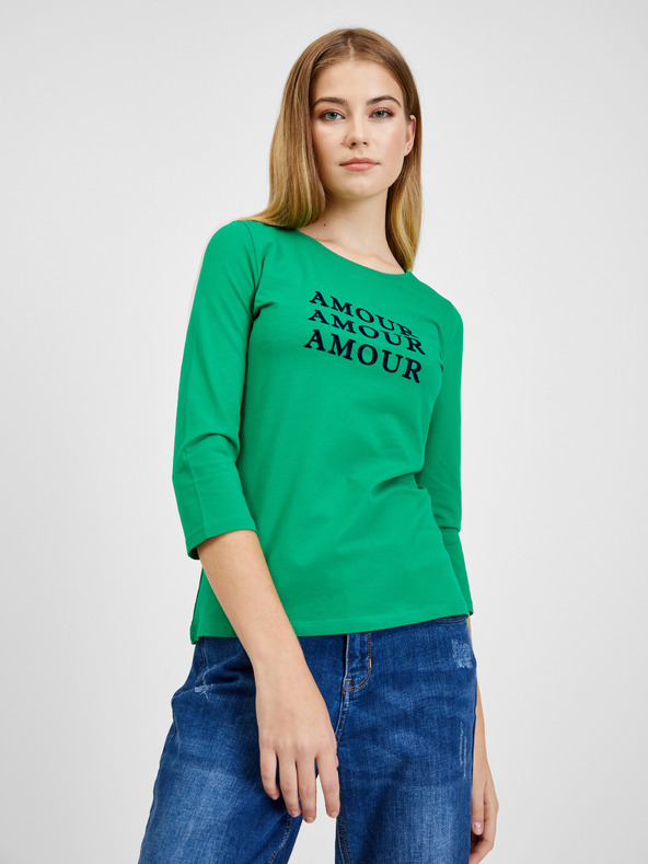 Orsay Tricou de dama verde ORSAY